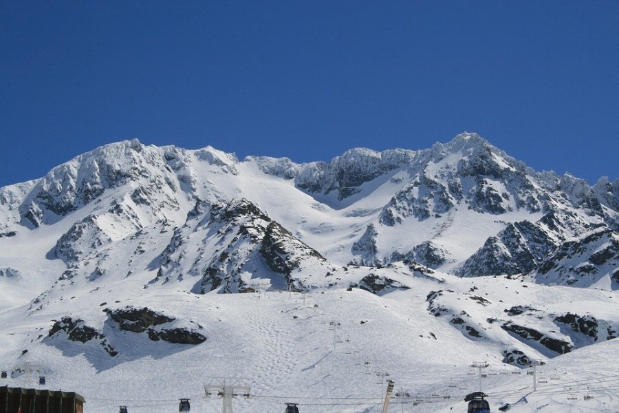 Val Thorens, et son incontournable station de ski des 3 vallées